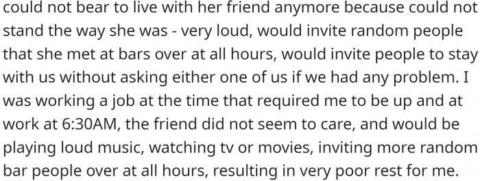 OP hates his girlfriend’s friend, and it seems he has good reasons for it.