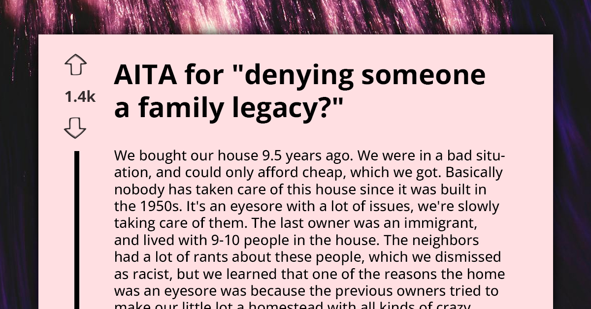 Married Couple Defend Their Property Against Entitled Former Residents Who Insist Family Legacy Tree Is On Their Land