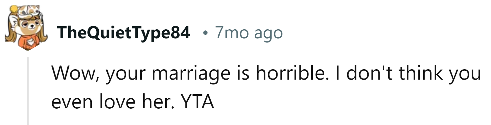 Do you even love her?