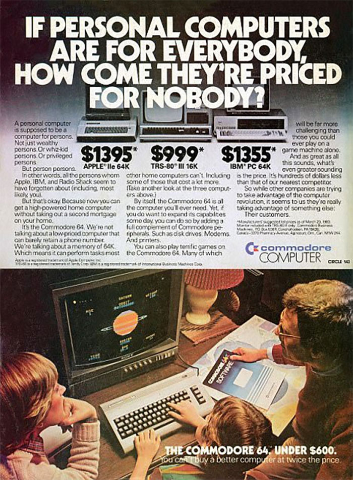 11. The Commodore 64: $600