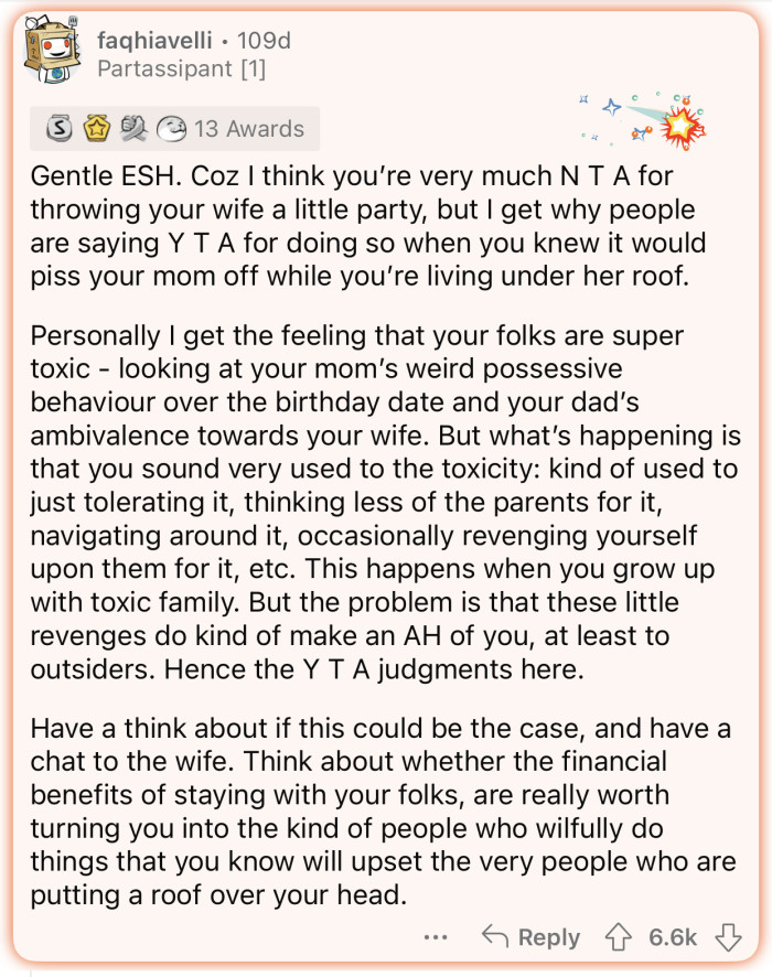 Here's how the Reddit community reacted to u/DeliveryNarrow461's post: