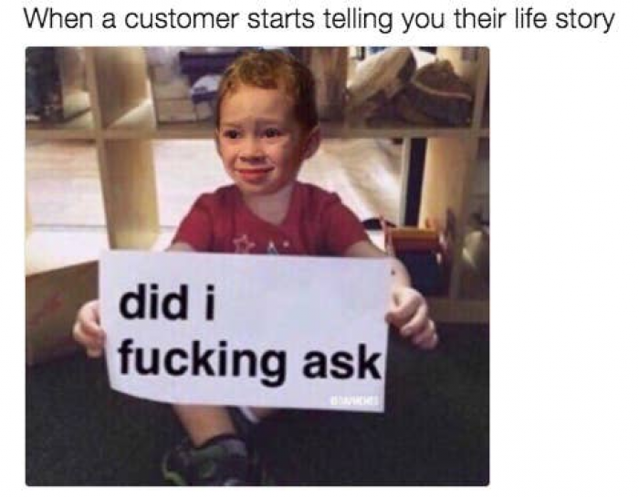 9. So many people needlessly overshare