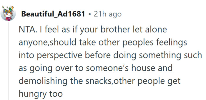 A simple truth: hunger doesn’t erase the need for respect or consideration.