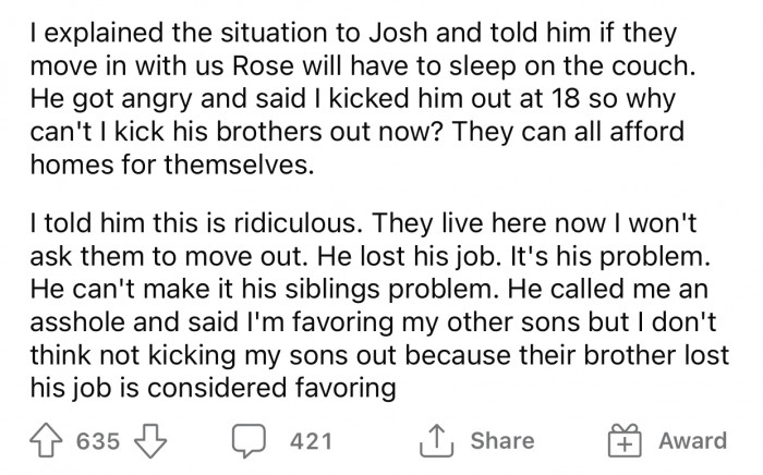 OP wasn't sure if he handled the situation properly, so he decided to consult with the Reddit community.