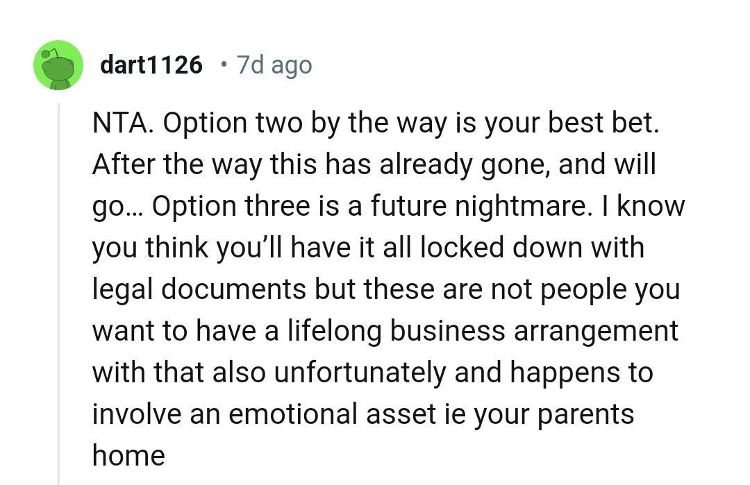 These are not people the OP wants to do business with