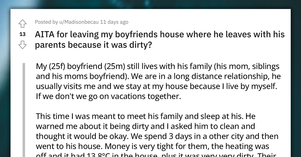 Girlfriend Visits Boyfriend's House Then Books Airbnb Because The House Was Dirty