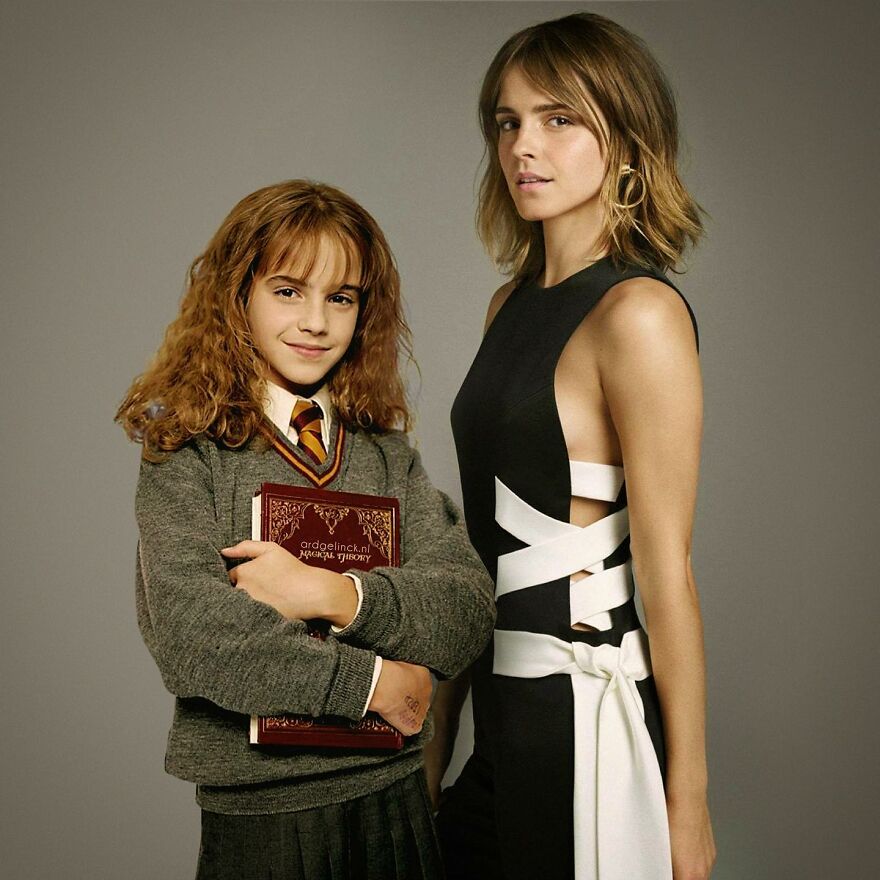 3. Emma Watson And Hermione Granger