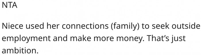10. It's okay to seek favorable employment elsewhere.