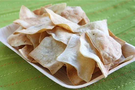11. Baked Tortilla Chips: The crunch you need without the guilt you don't.
