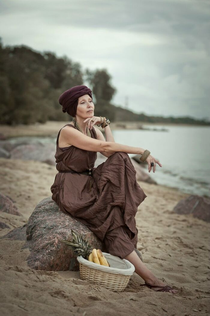 11. Chilling by the seaside