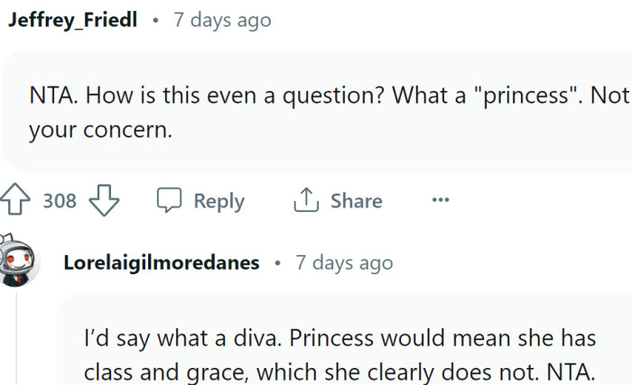 Princess or diva?