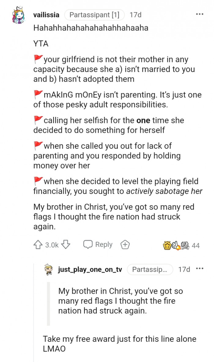 A lot of red flags right here.