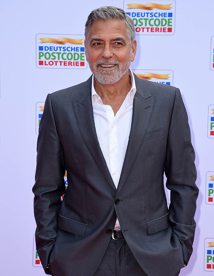 6. George Clooney, the oldest actor on the list, ranked sixth.