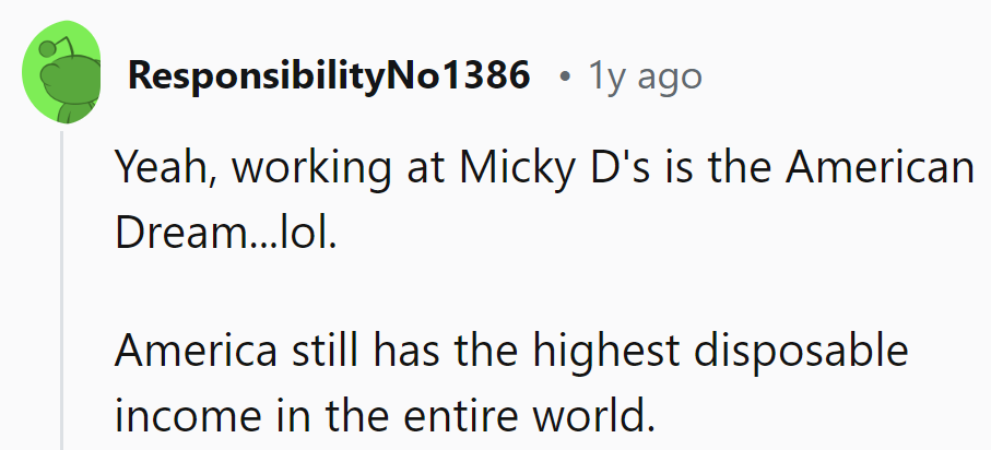 Living the American Dream, one fry at a time!