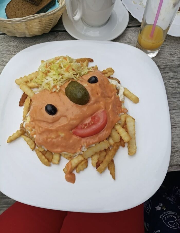 4. Actual Dish From The Adult Menu In A Lithuanian Restaurant