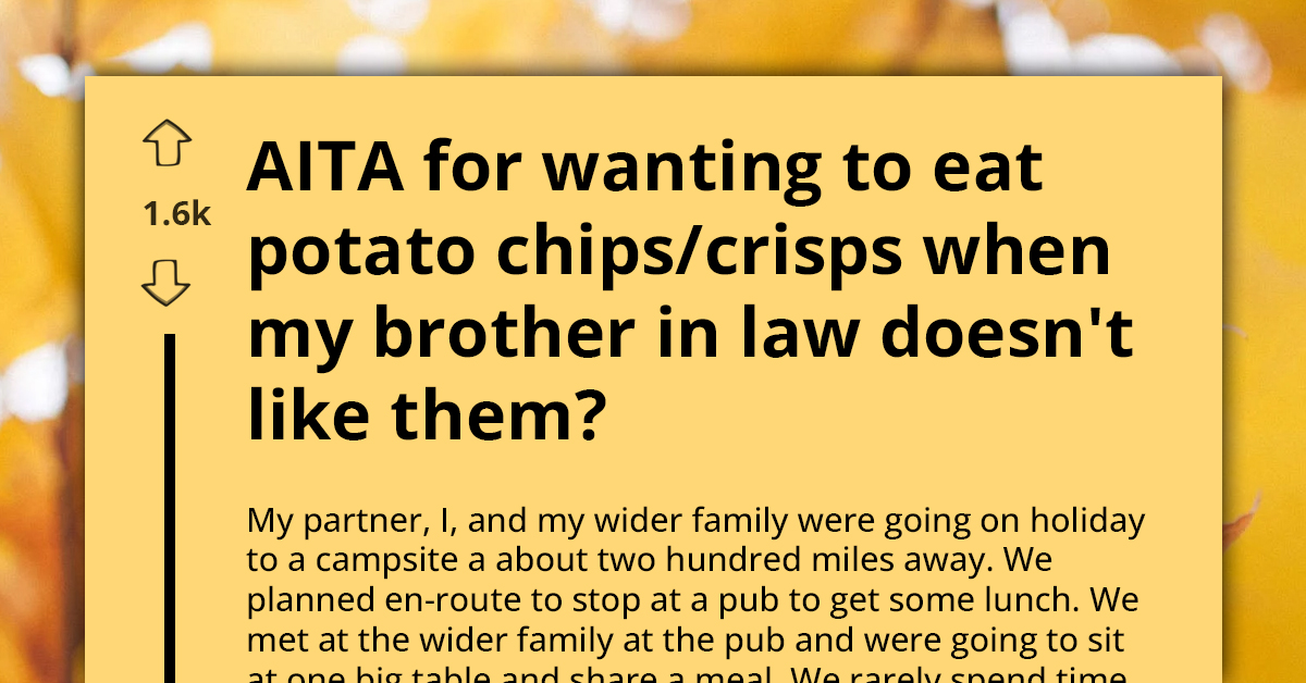 Redditor Tries To Be Nice To BIL With Food Aversion And Eats Two Tables Away, Accused Of Being Antisocial