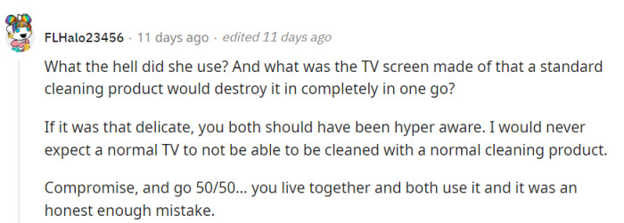 Compromise, and go 50/50…