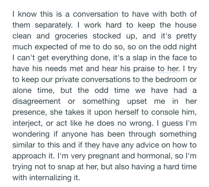 OP Needs Advice on How to Approach the Situation