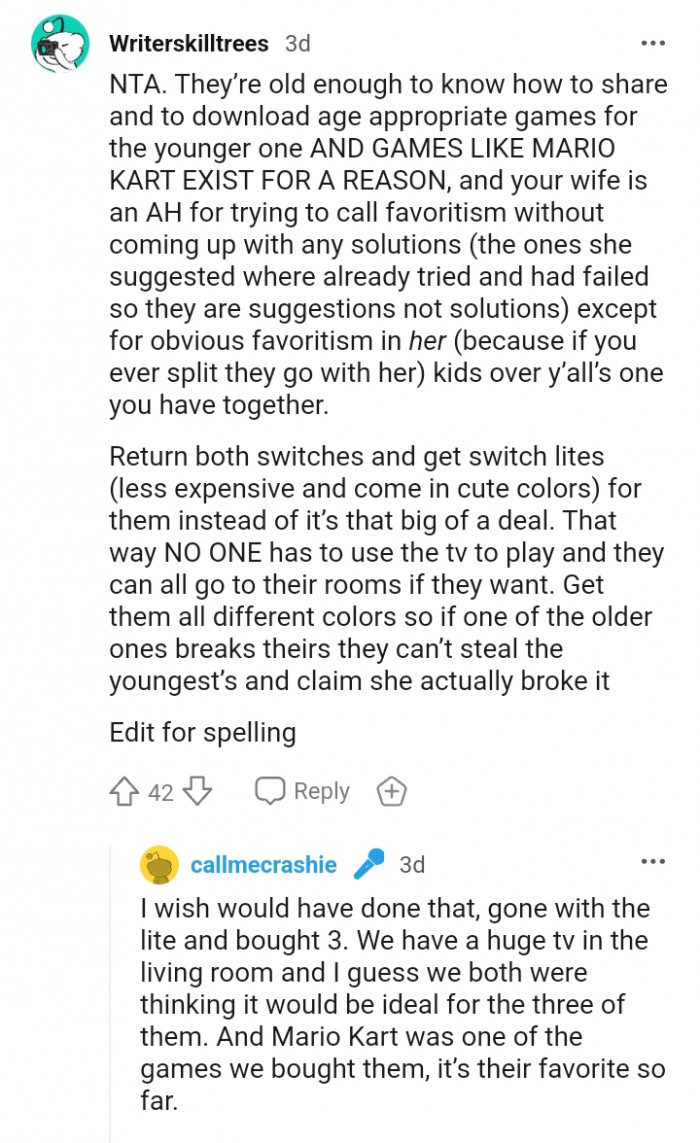 They're old enough to know how to share.