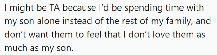 OP has offered the following explanation for why he thinks he might be the a-hole: