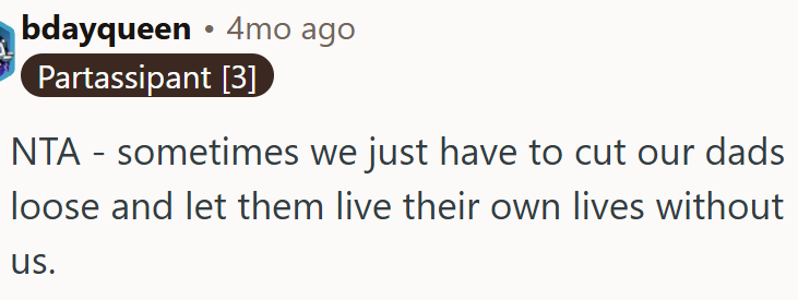 Letting go of our fathers isn’t easy, but sometimes it’s necessary.