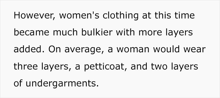 Well, they wore dresses with many layers before; maybe pockets weren’t ideal with the “dress code”?