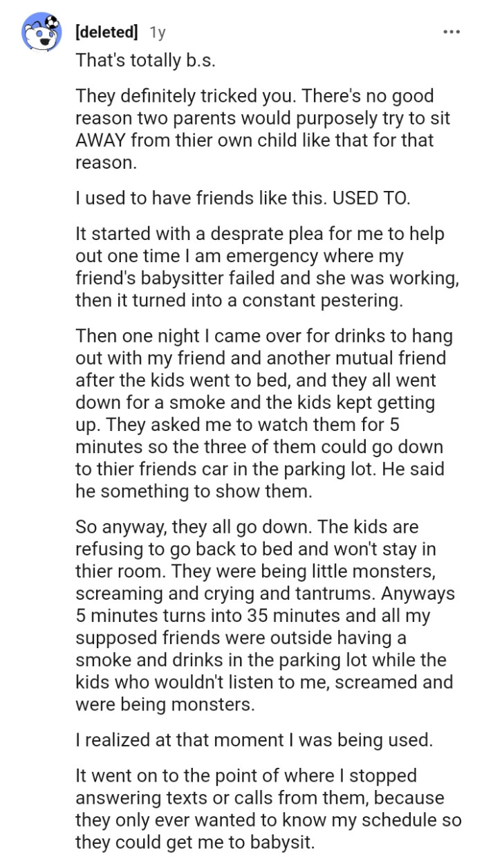 This Redditor has a similar story to share