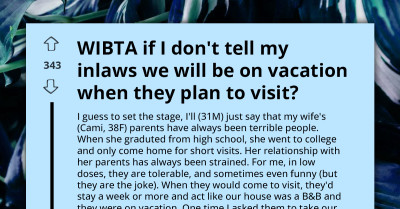 Man Plans on Giving Terrible In-Laws the Biggest Surprise of Their Lives Since They Want to Visit Them Uninvited