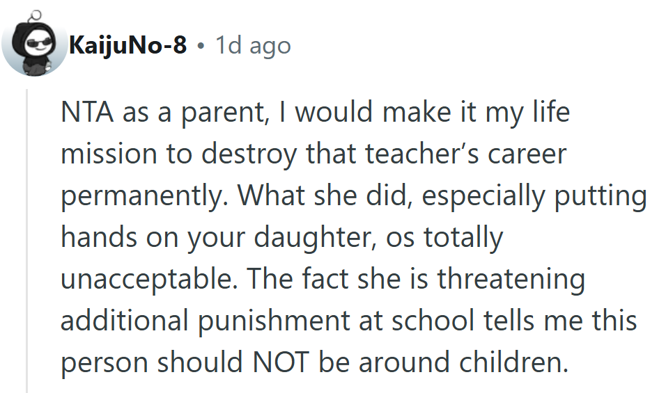 For Parents, Nothing Flips the Switch Faster Than Someone Else Laying a Hand on Their Child.