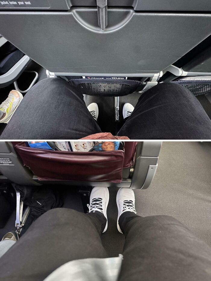 "Difference Between A Normal Airline Seat vs. Extra Legroom Seat!"