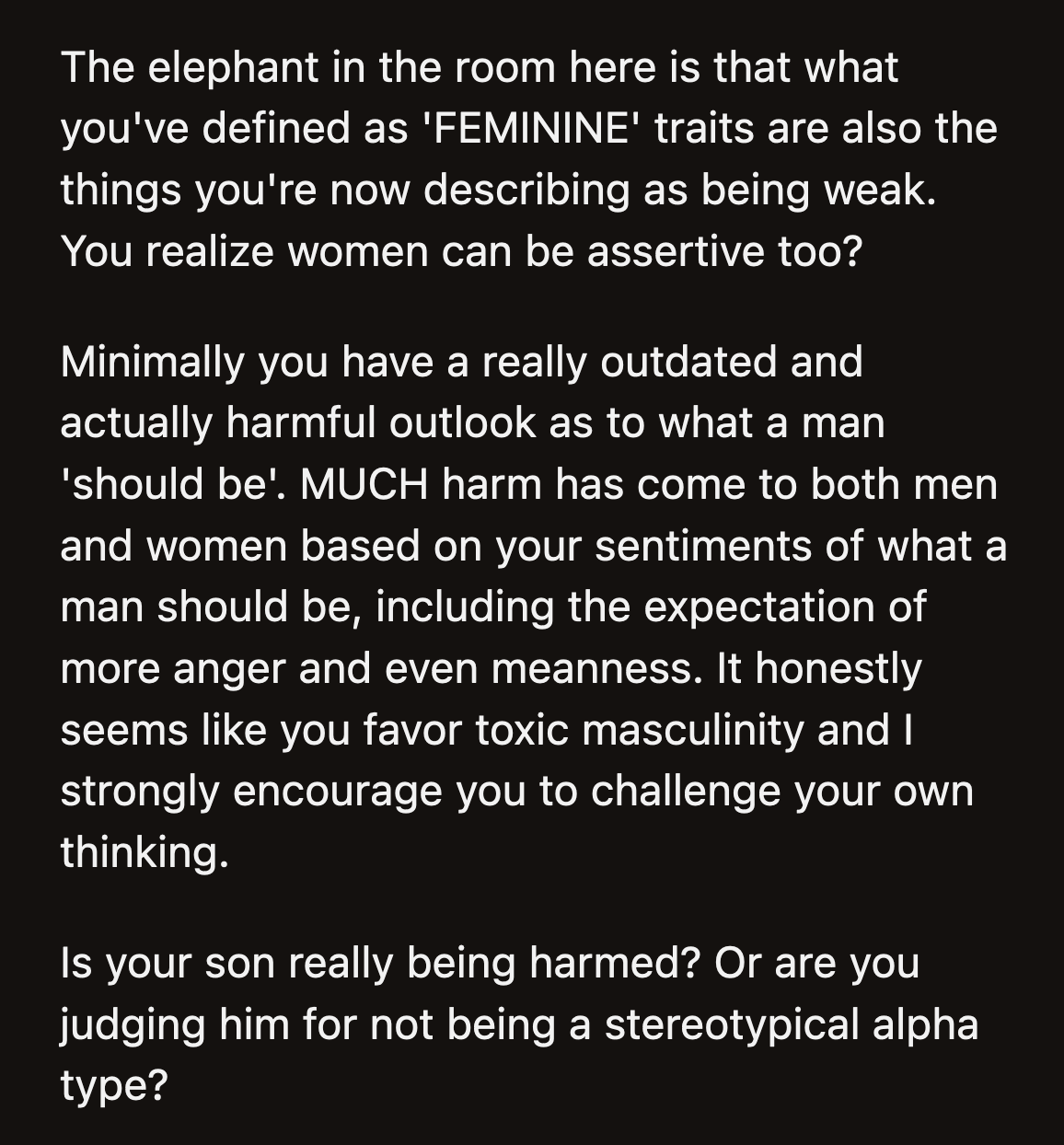 First of all, is it a male elephant?