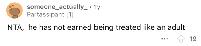 Trust needs to be earned!