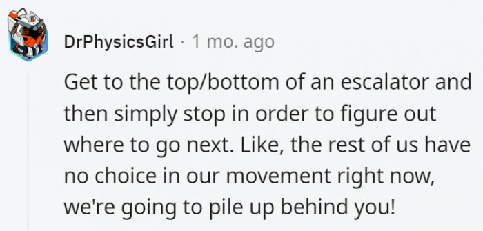 14. There's so much time to decide, yet they choose the worst possible moment