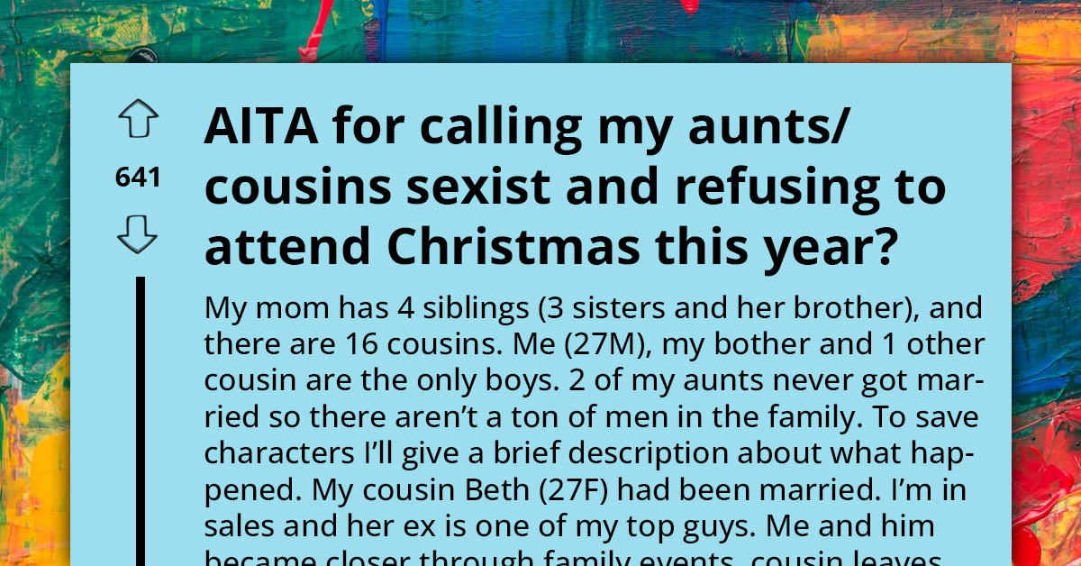 Young Man Wants to Make Things Right for Uncle, Even If That Means Boycotting Family Christmas