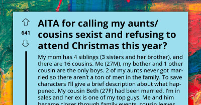 Young Man Wants to Make Things Right for Uncle, Even If That Means Boycotting Family Christmas
