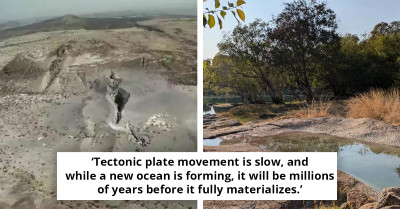 Signs of Earth’s Sixth Ocean Revealed in Slow-Building Geological Shift