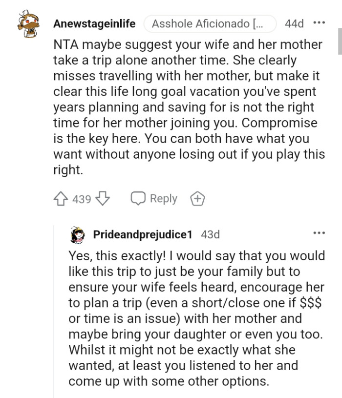 They can both have what they want without anyone losing out if the OP plays this right