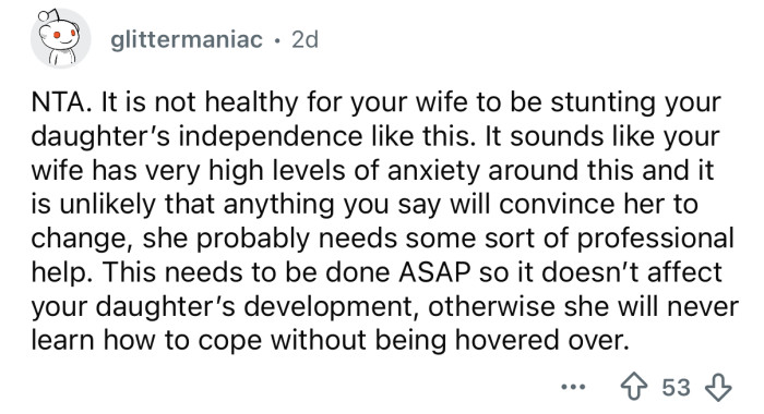 This isn’t healthy.