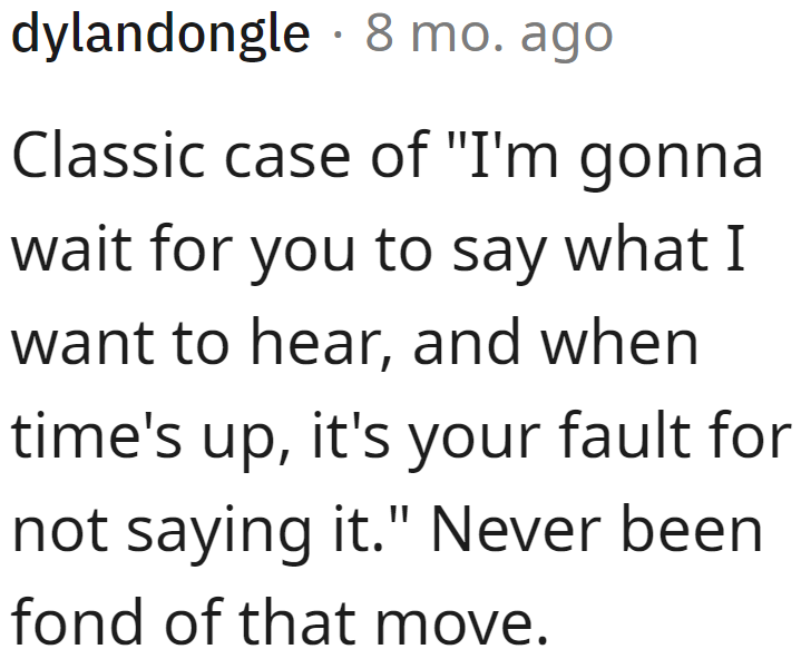 This Redditor Has Seen the Situation Countless Times Before.