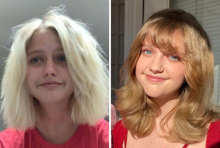 "My Hair Transformation: From Extremely Damaged And Colored To Natural And Healthy"