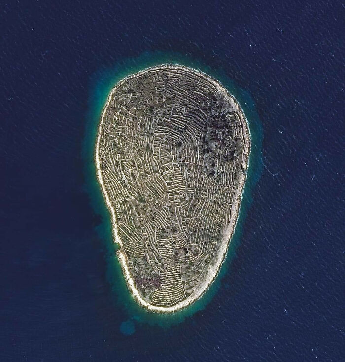 20. The Uninhabited Island Of Baljenac In The Adriatic Sea