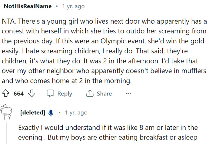 This Redditor shared their experience, and OP responded: