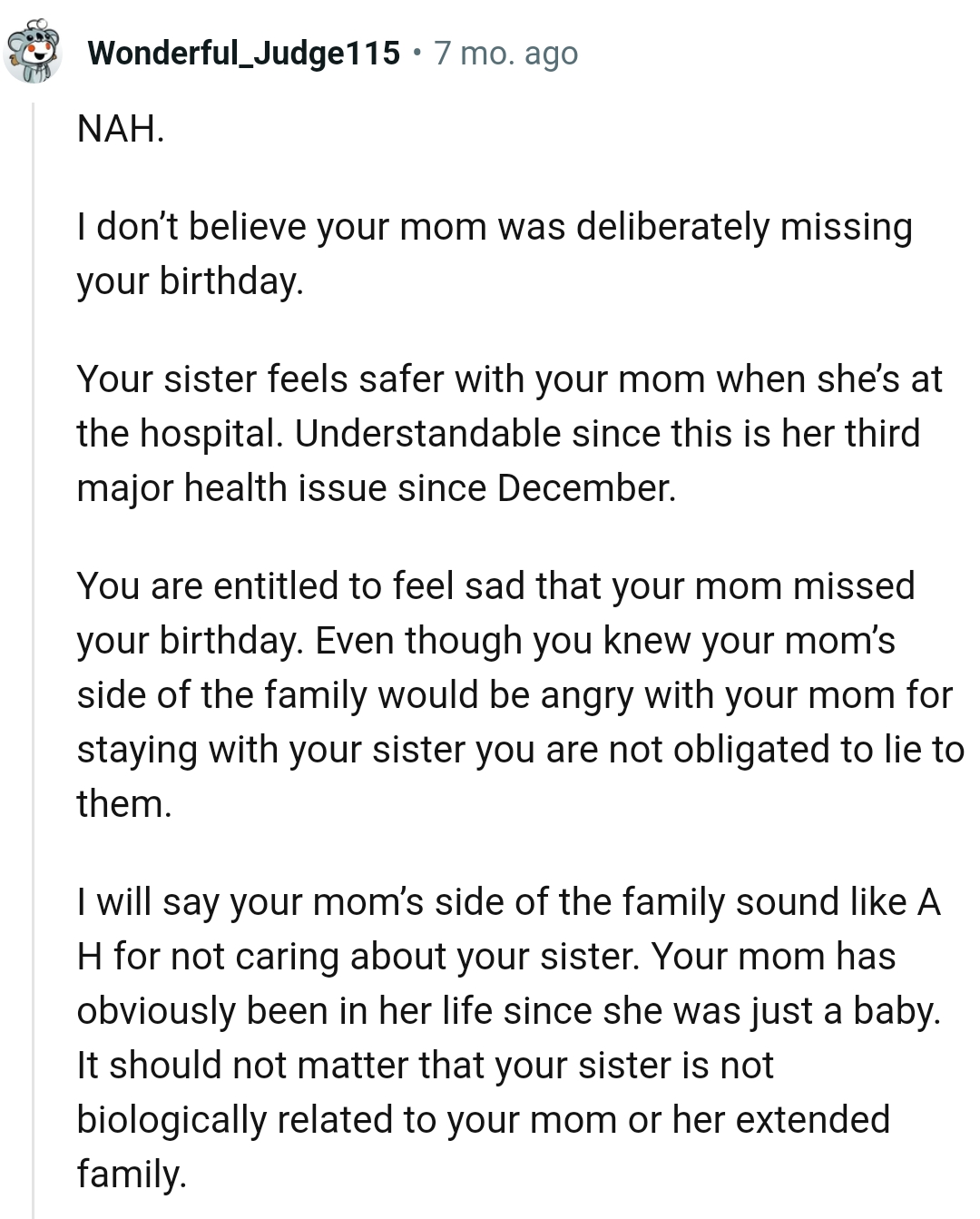 Her third major health issue