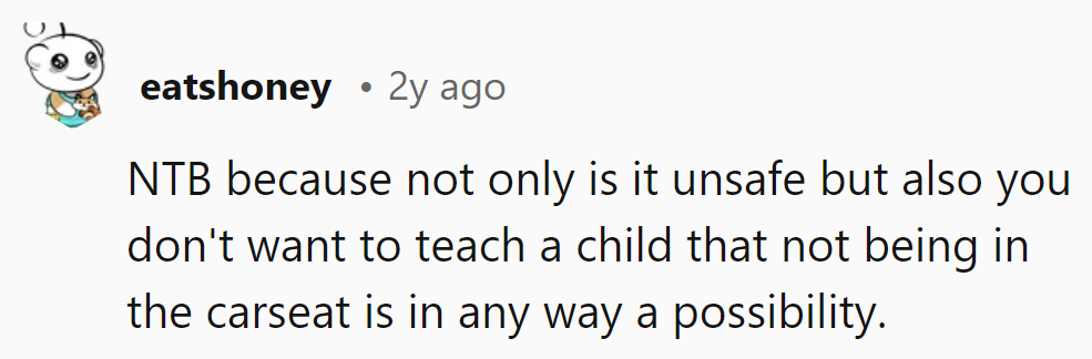 Life lessons come with seat belts attached! Safety's not optional, it's non-negotiable.