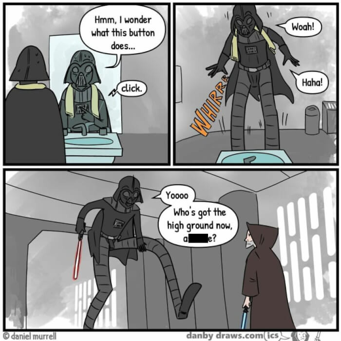 5. Vader on High Ground.