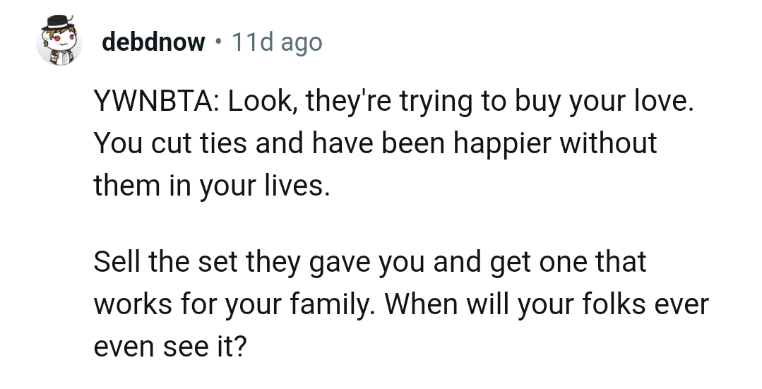 Getting the one that works for the family