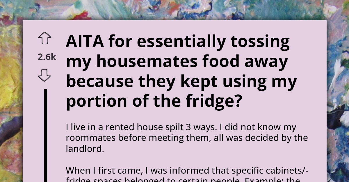 Redditor Finds Themselves in a Sticky Situation When Housemate Trespasses into Their Designated Fridge Space