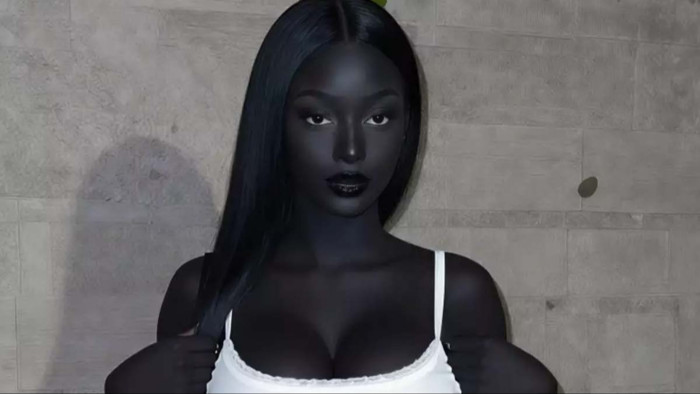 Social media content featuring a dancer, raised concerns about deceptive visuals and skin texture