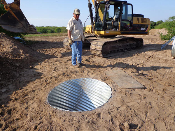 The tunnels are welded inside and outside.
