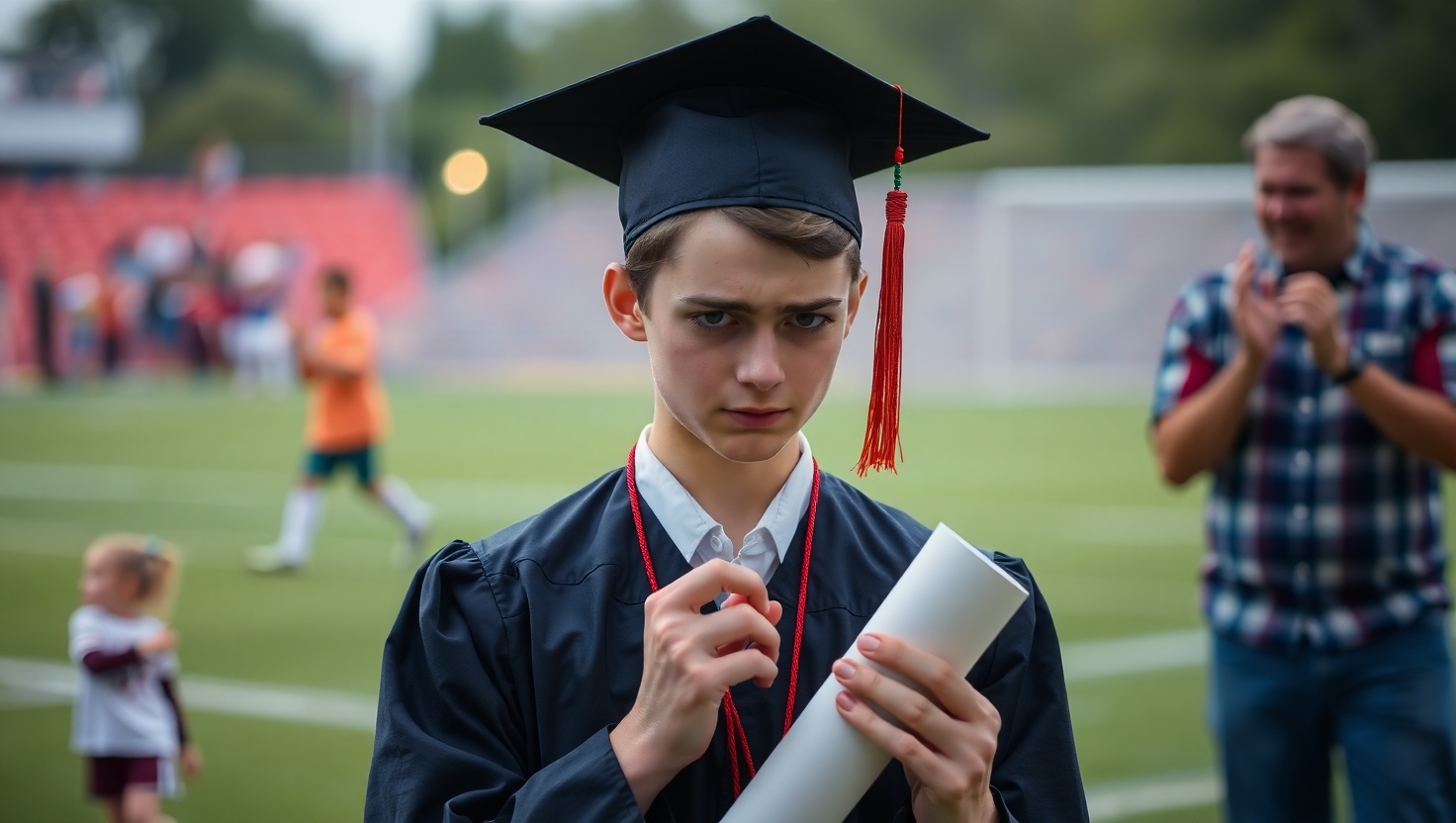 Dad Chooses Stepbrother's Soccer Game Over My Graduation: AITA for Cutting Him Off?